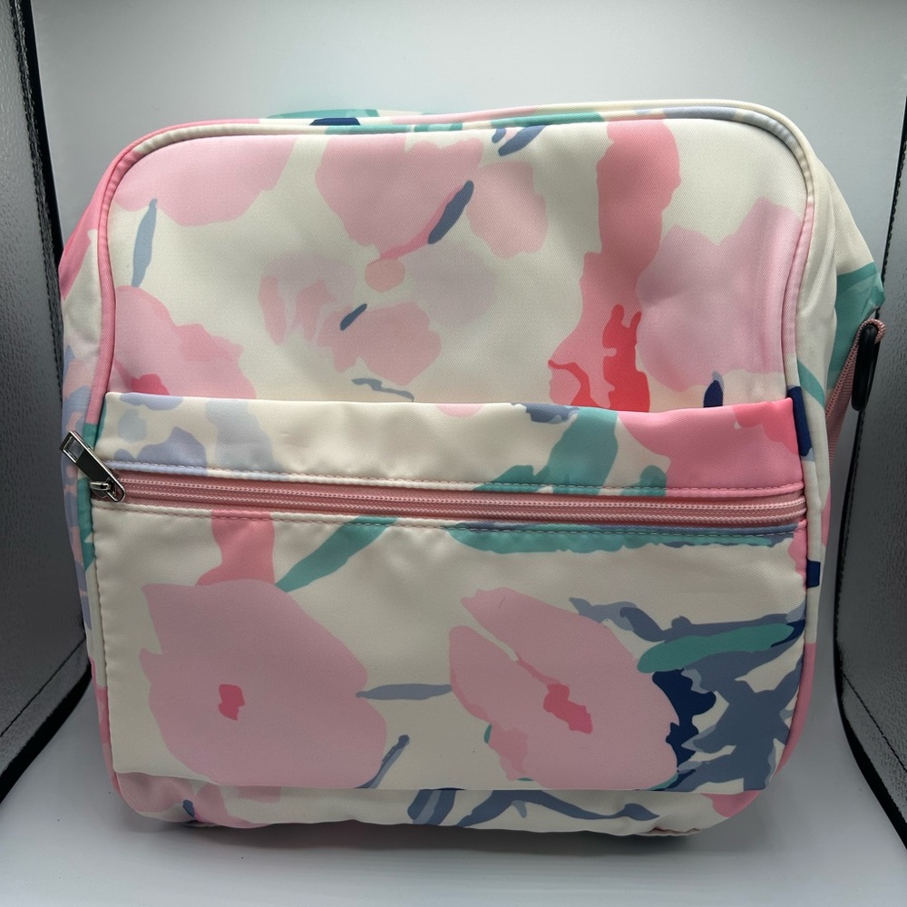 🌸NWOT🌸 Floral Insulated Lunch Bag / Cooler Tote - Picture 2 of 5